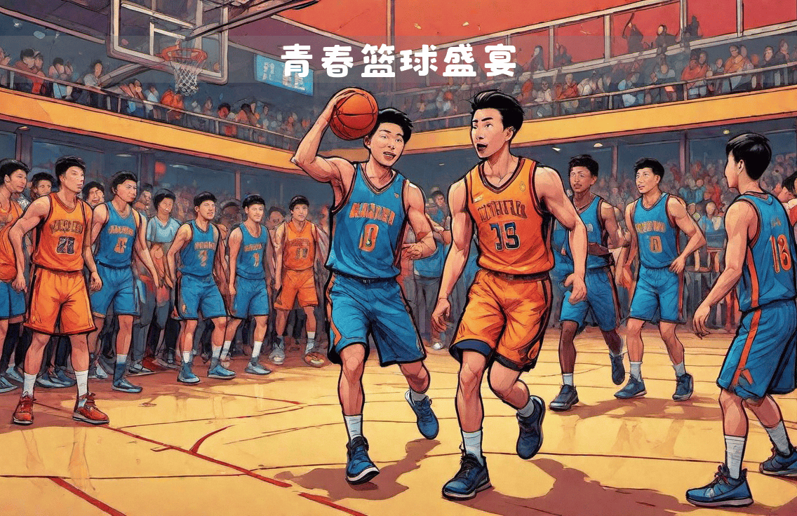 篮球队凭借团结努力取得胜利