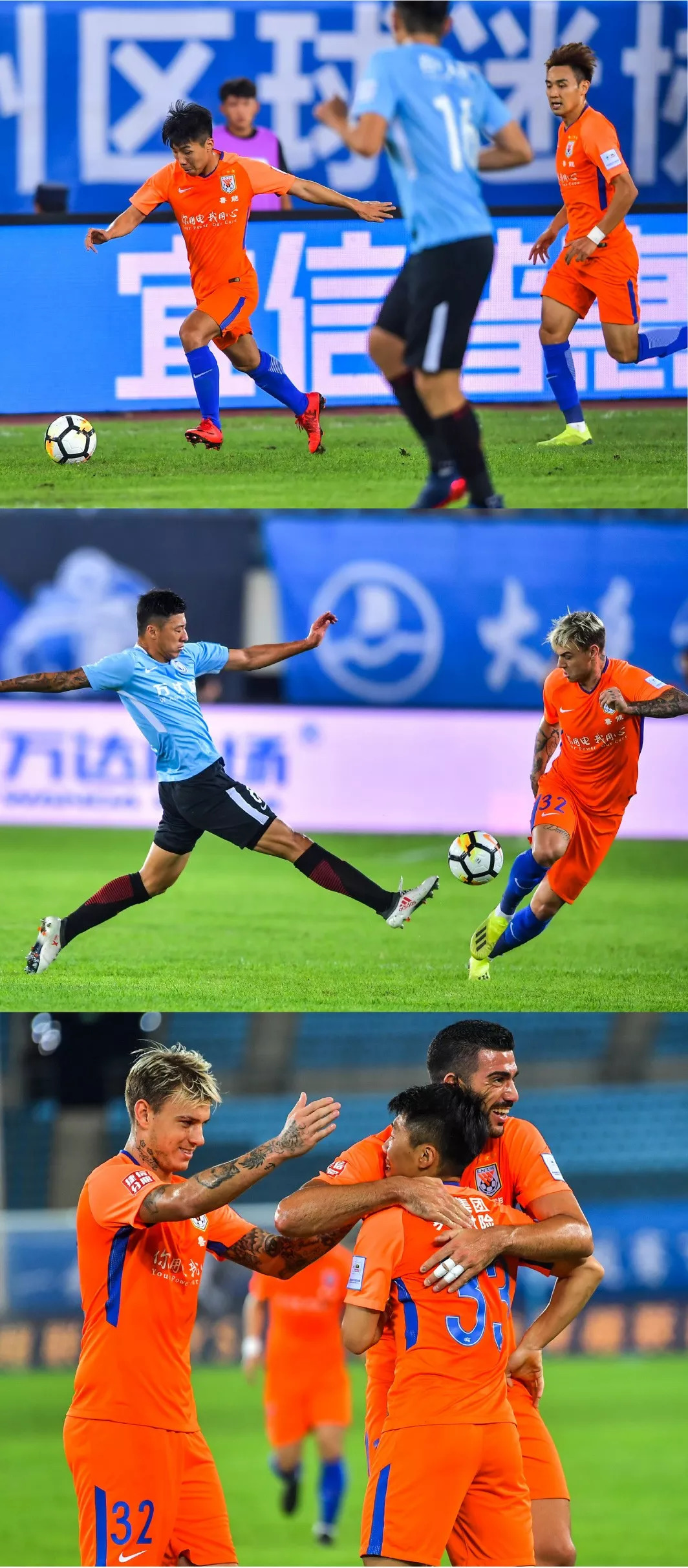 山东鲁能客场战胜大连一方,继续领跑 山东鲁能客场战胜大连一方,继续领跑